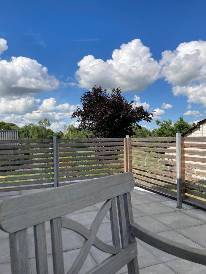 Ferienwohnung Heeser Birkenhof - Urlaub Auf Dem Bauernhof Mit Blick Ins Gruene Weeze Ngoại thất bức ảnh